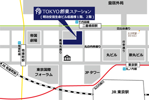 会場への地図1