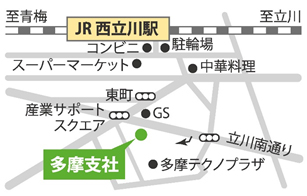 会場への地図2