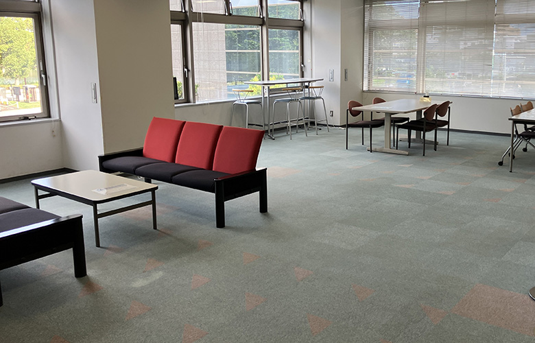 交流スペースの写真